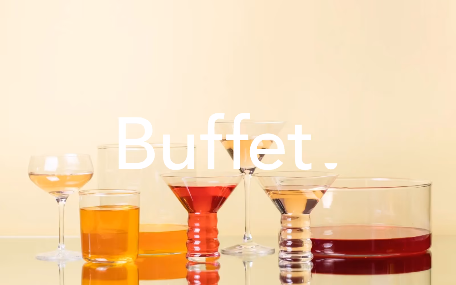 Buffet — Minimalist Agency website design