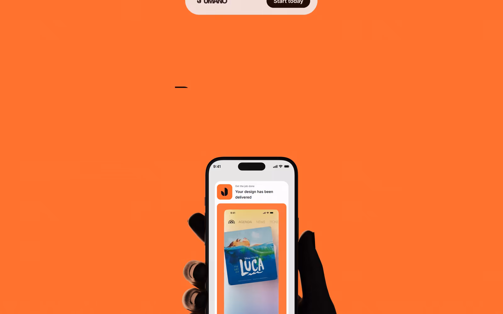 Umano Design Studio — Colorful Studio website design