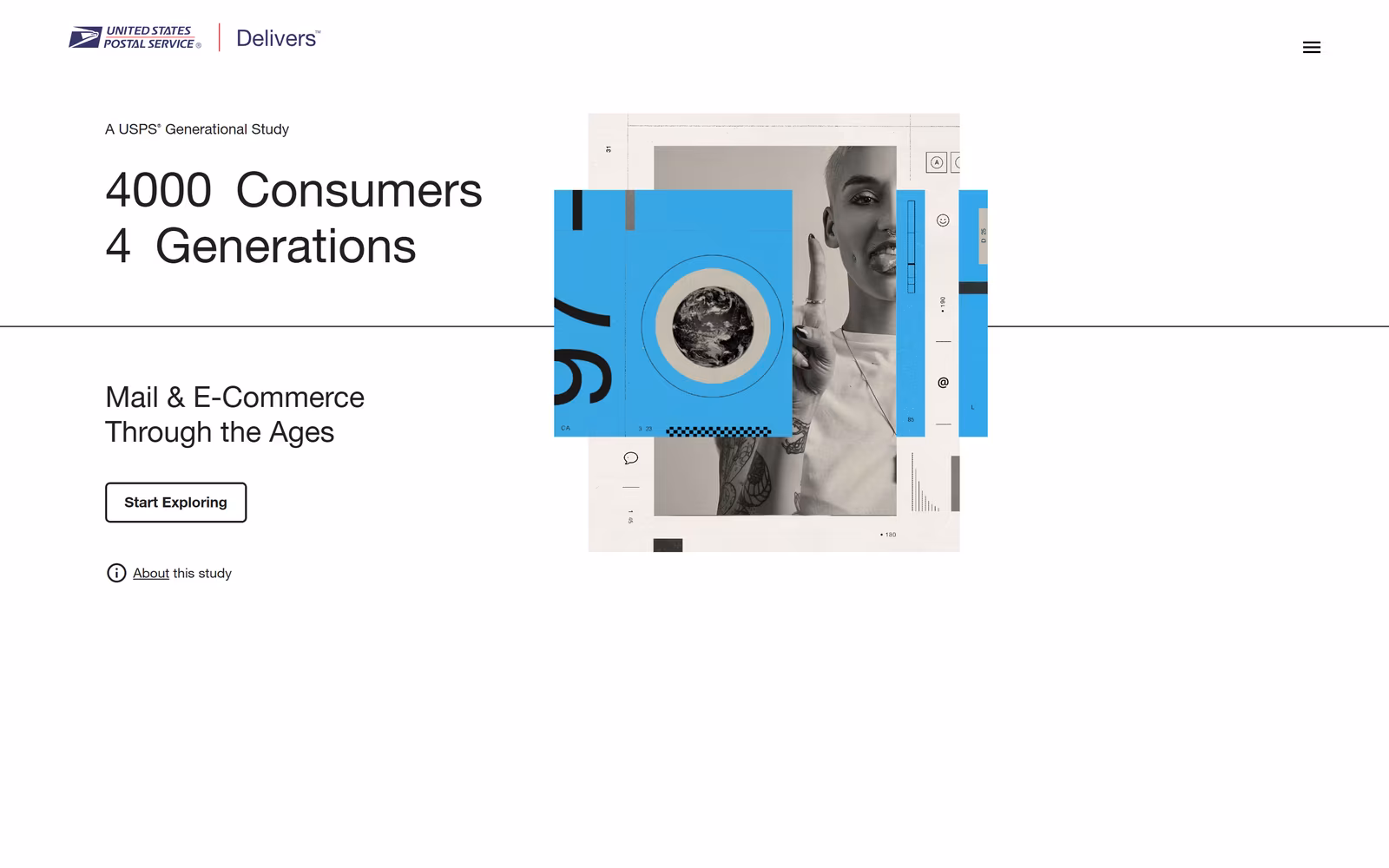 USPS Delivers — Generational Research Report — Editorial Editorial website design