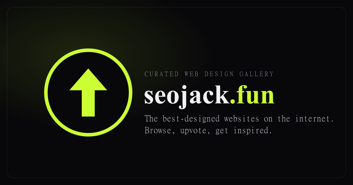 Best Editorial Website Design Examples (2026) · Seojack Upvote